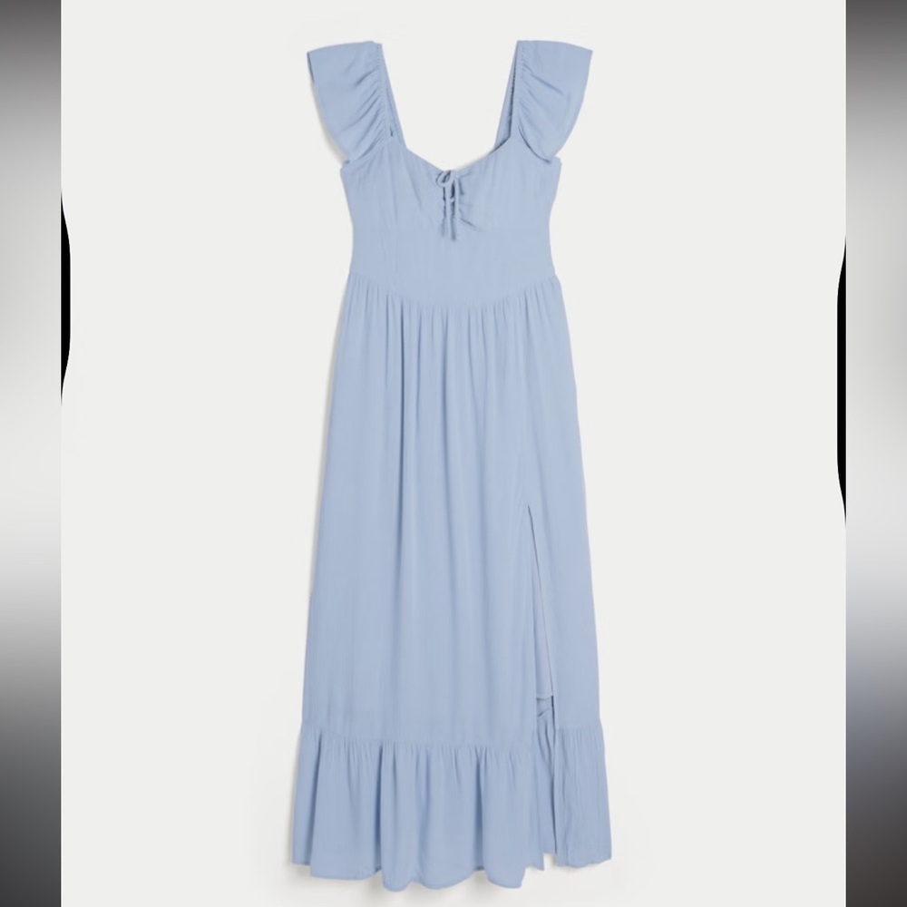 Hollister Sky Blue Maxi Dress